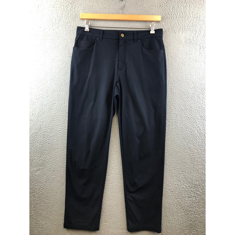 WVRST Athletic Mens 34x32 Blue Golf Pants Lightweight Comfort Stretch